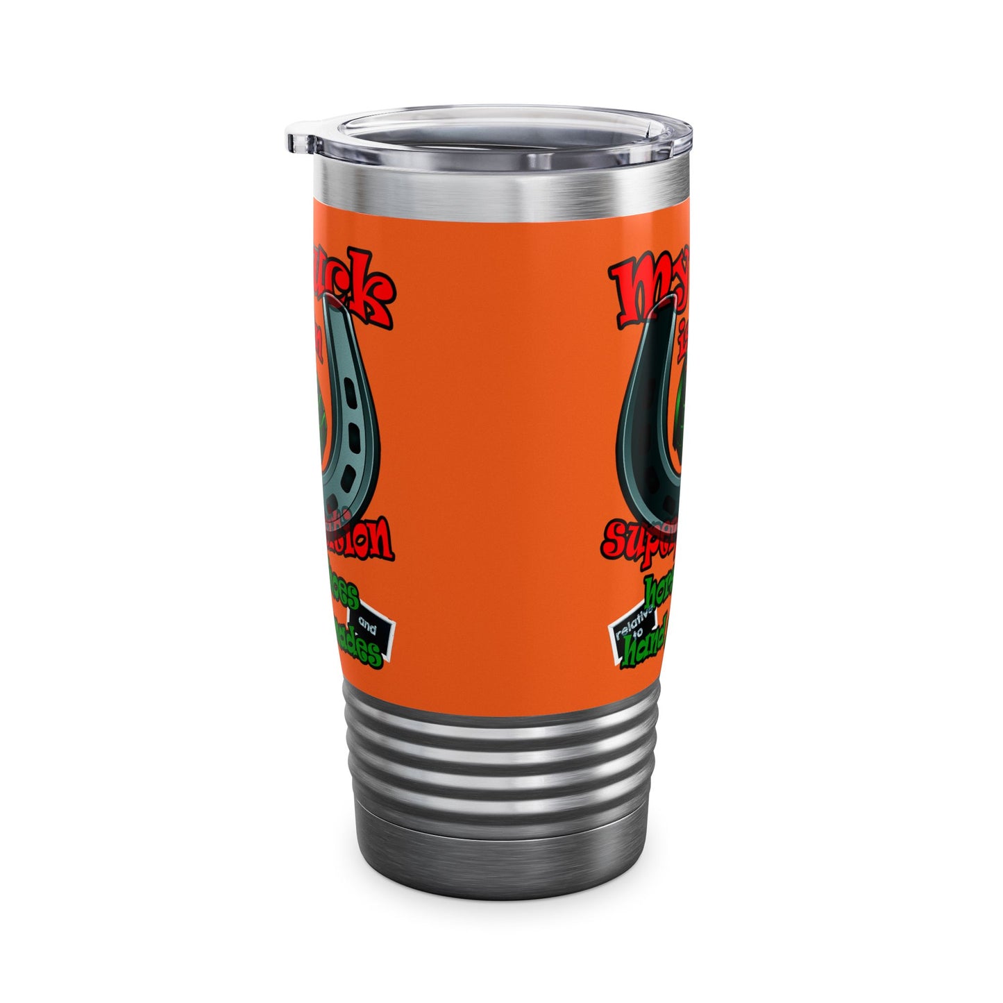 my luck - Ringneck Tumbler, 20oz (orange)