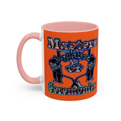em cee squared - Accent Mug (orange)
