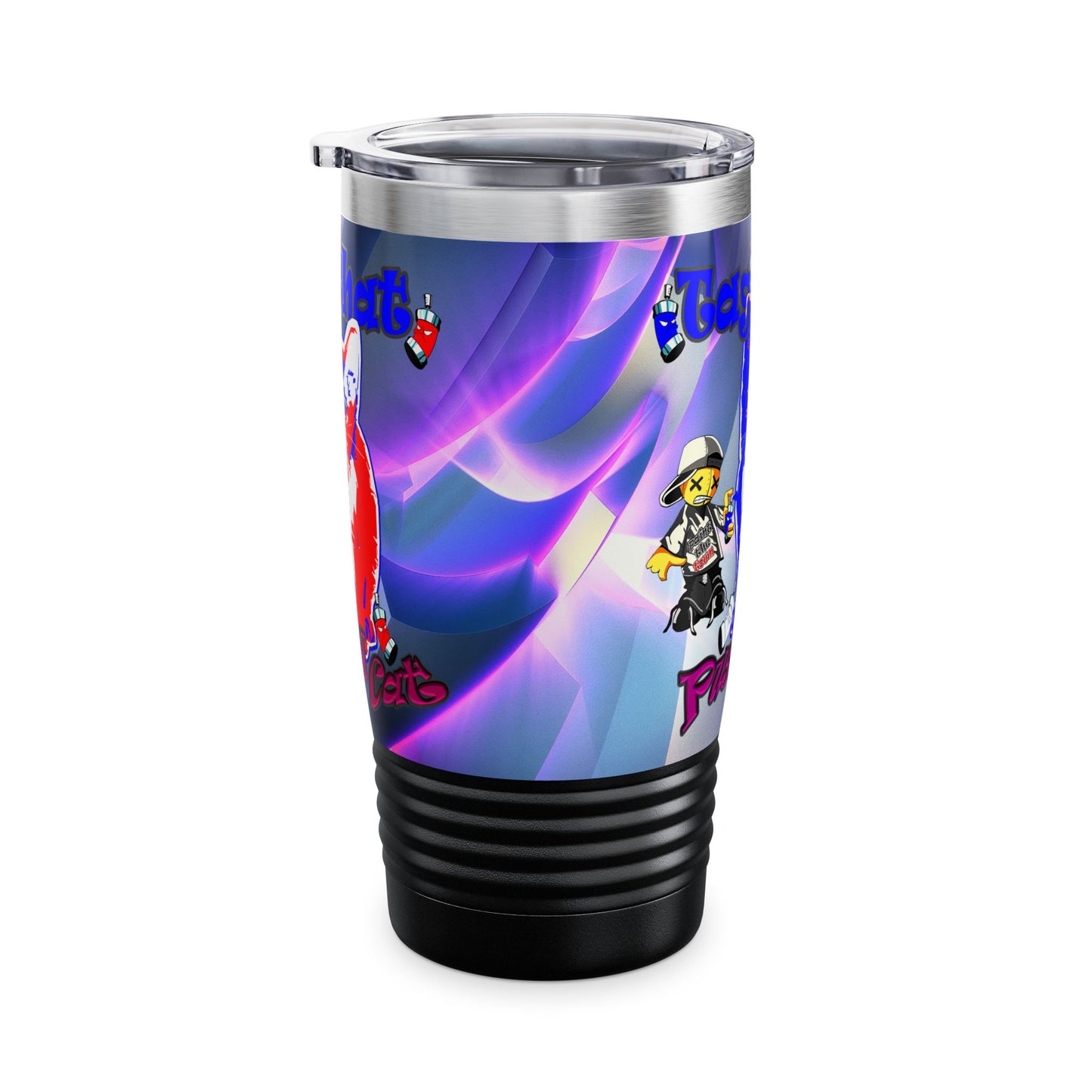 tag that - Ringneck Tumbler, 20oz (grey-pink wave)