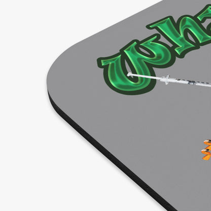 the bum's shit - Mouse Pad (Rectangle) (grey)