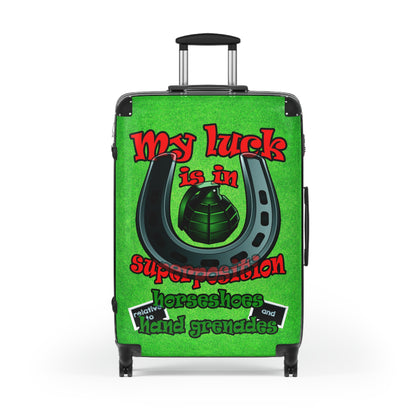 my luck - Suitcase (green turf)