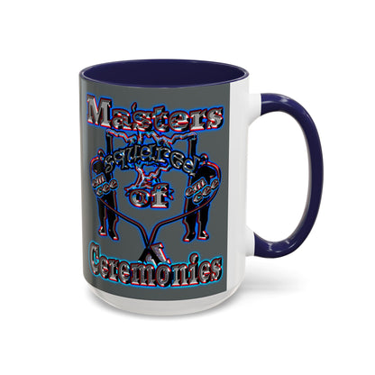 em cee squared - Accent Mug (dark grey)