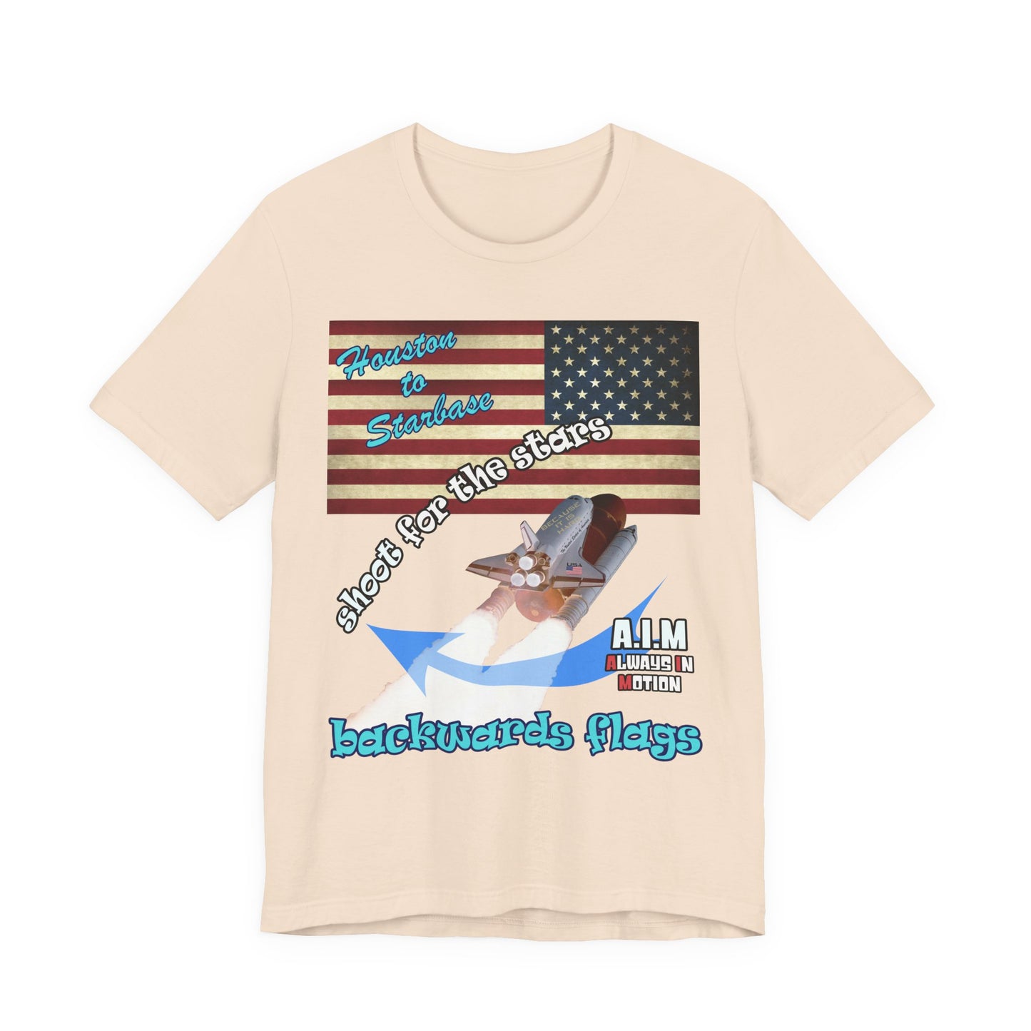shoot for the stars - Unisex Jersey Short Sleeve Tee