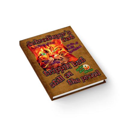 schrodinger's cat - journal-blank (brown papyrus)