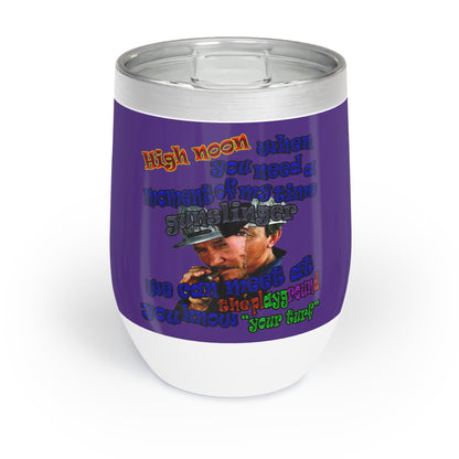 high noon - Chill Wine Tumbler (purple)