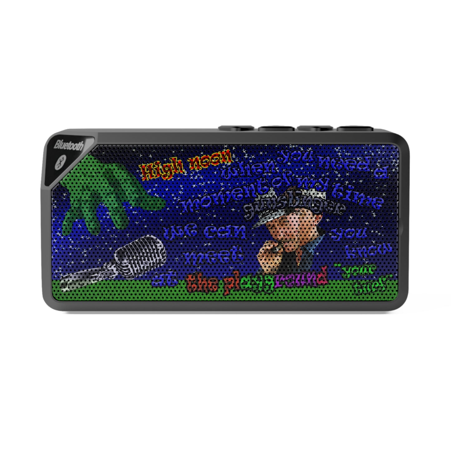 high noon - Jabba Bluetooth Speaker ('snoops' background)