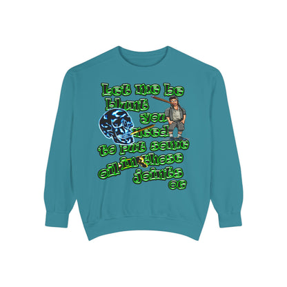 og - Unisex Garment-Dyed Sweatshirt