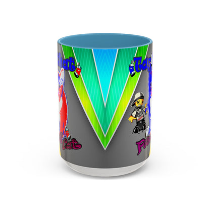 tag that - Accent Mug (rainbow split)