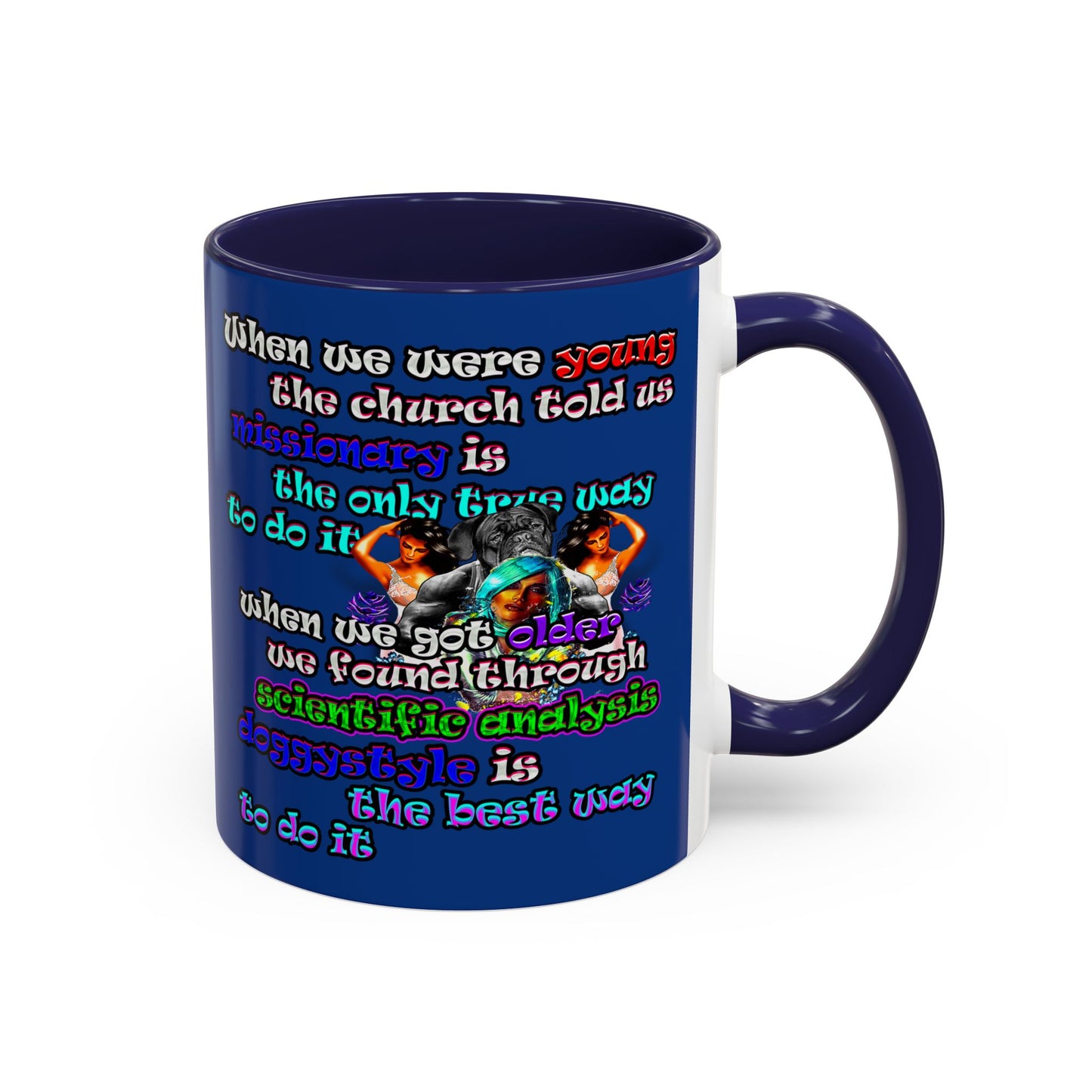 doggystyle - Accent Mug (dark blue)
