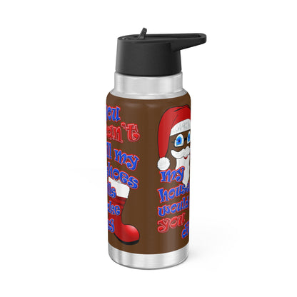 santa's shoes - Gator Tumbler, 32oz (brown)
