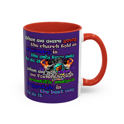 doggystyle - Accent Mug (purple)