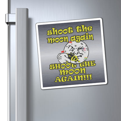 shoot the moon again - Magnets - (brushed nickel)