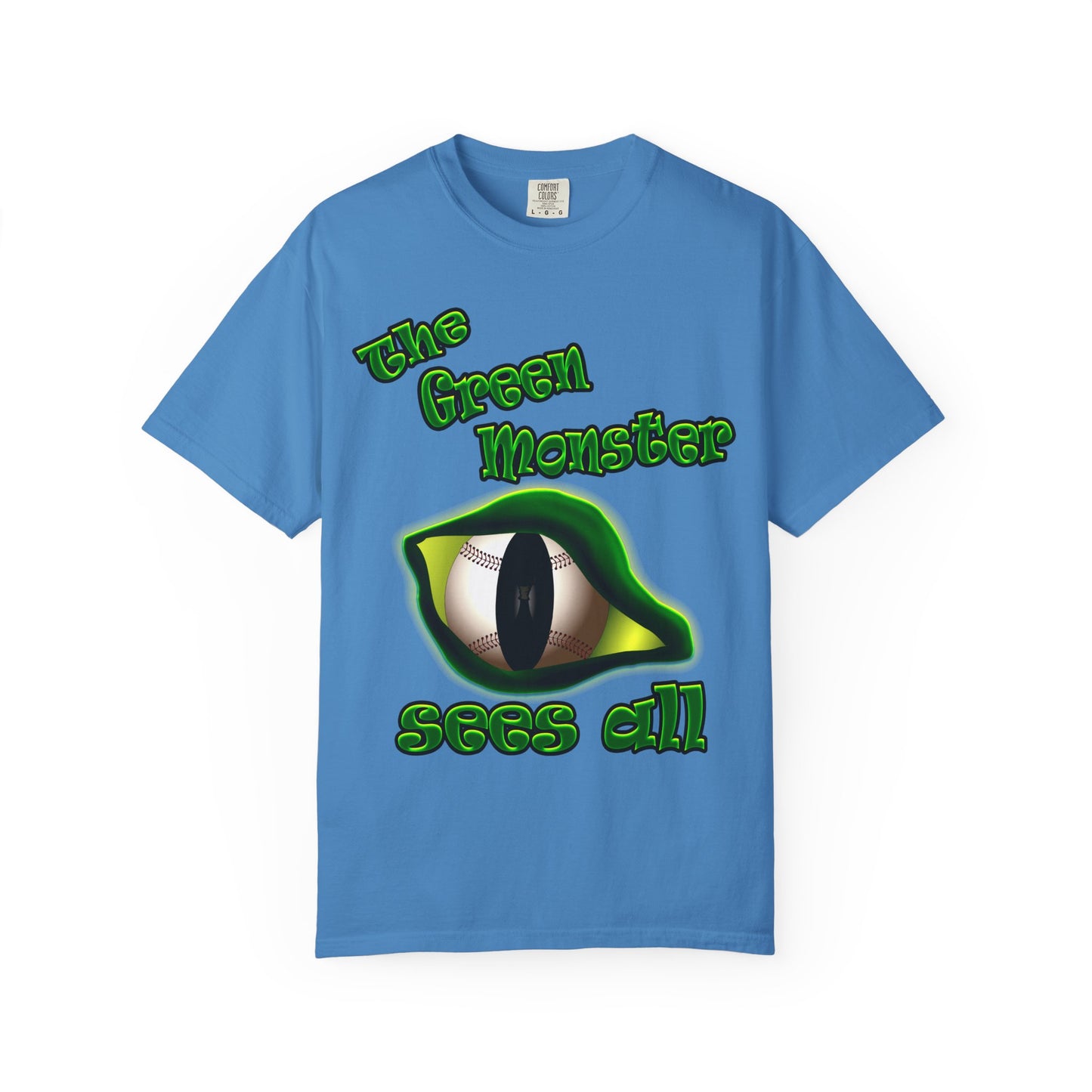 green monster - Unisex Garment-Dyed T-shirt