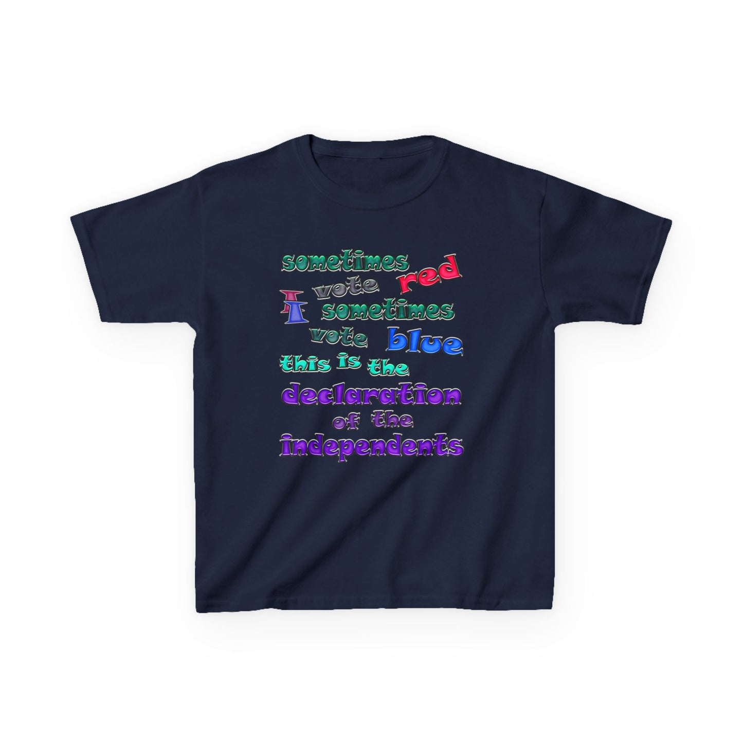 declaration of the independents - Kids Heavy Cotton™ Tee