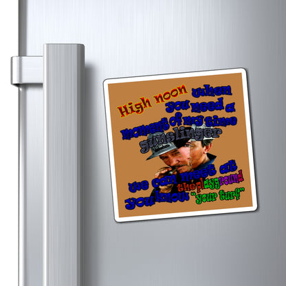 high noon - Magnets - (light brown)