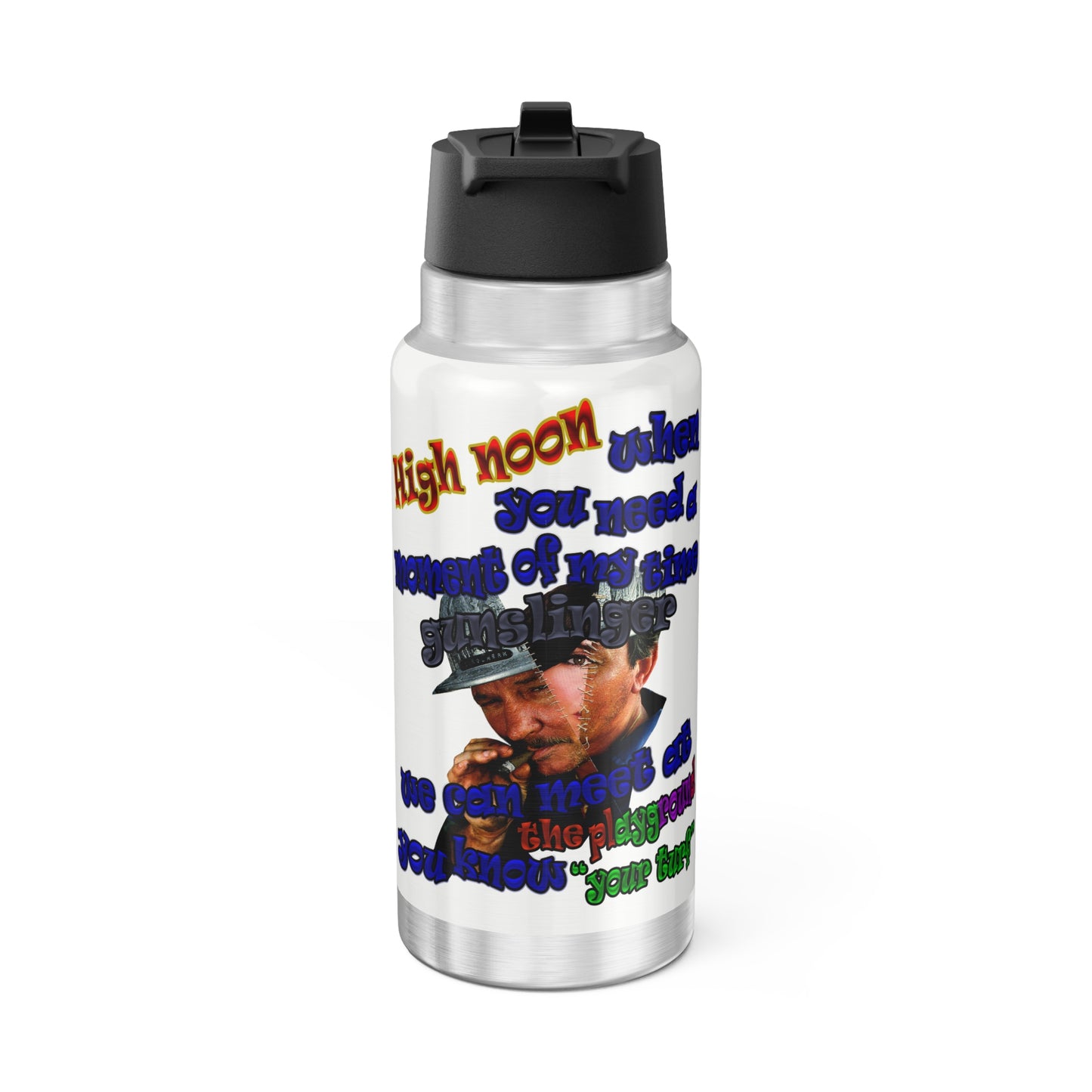 high noon - Gator Tumbler, 32oz (white)