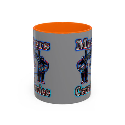 em cee squared - Accent Mug (grey)