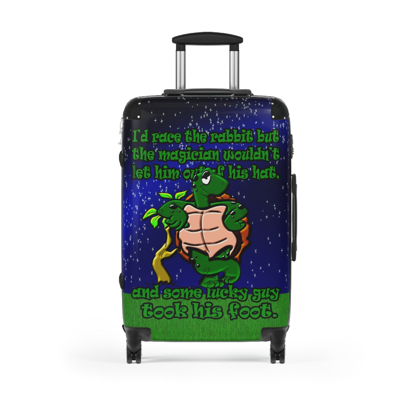 turtle race - Suitcase ('snoops' background)