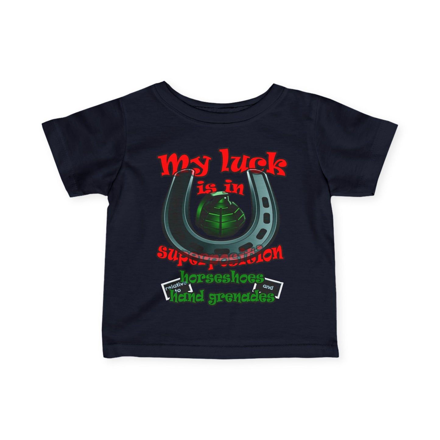 my luck - Infant Fine Jersey Tee