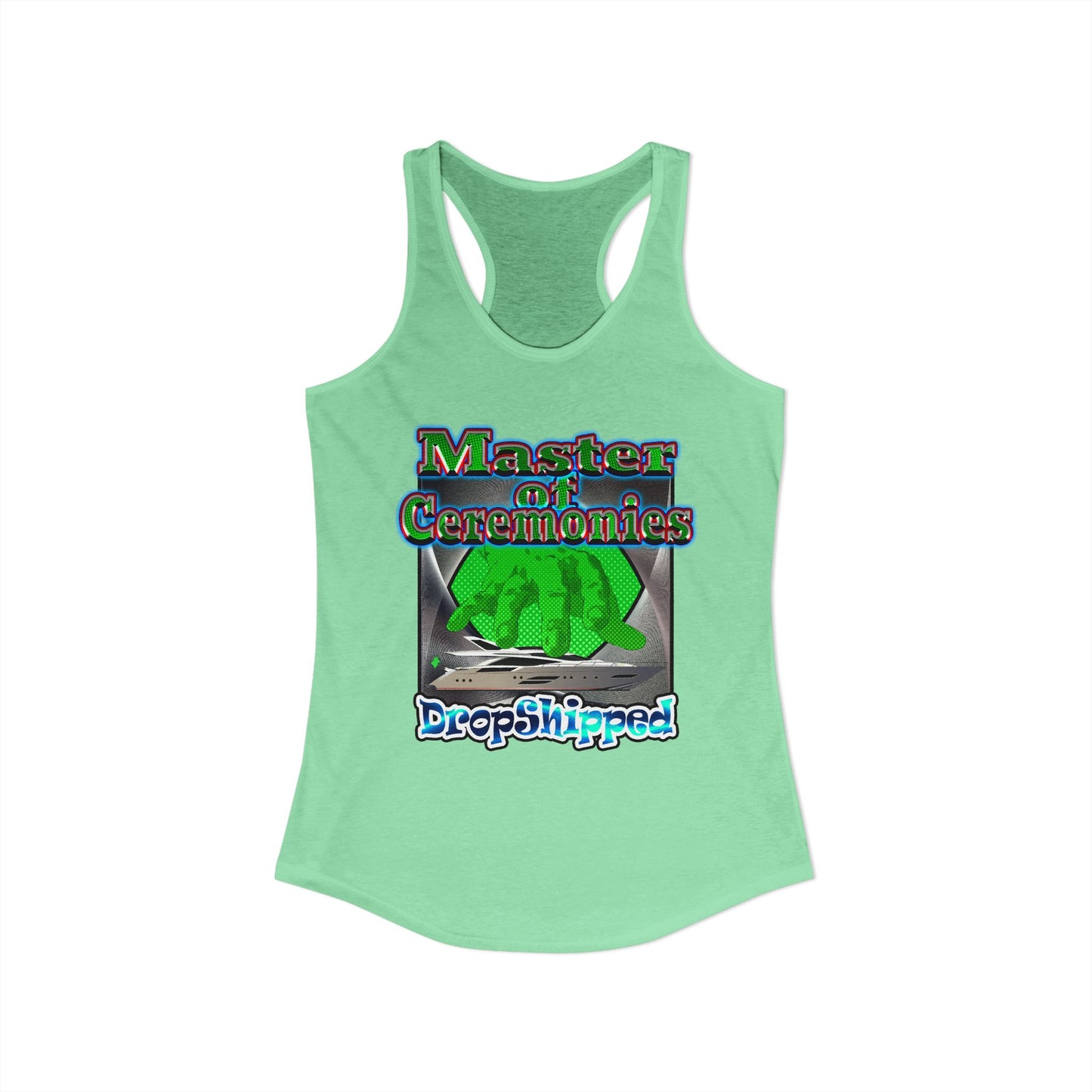 logo - Women's Ideal Racerback Tank
