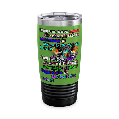 doggystyle - Ringneck Tumbler, 20oz (green)