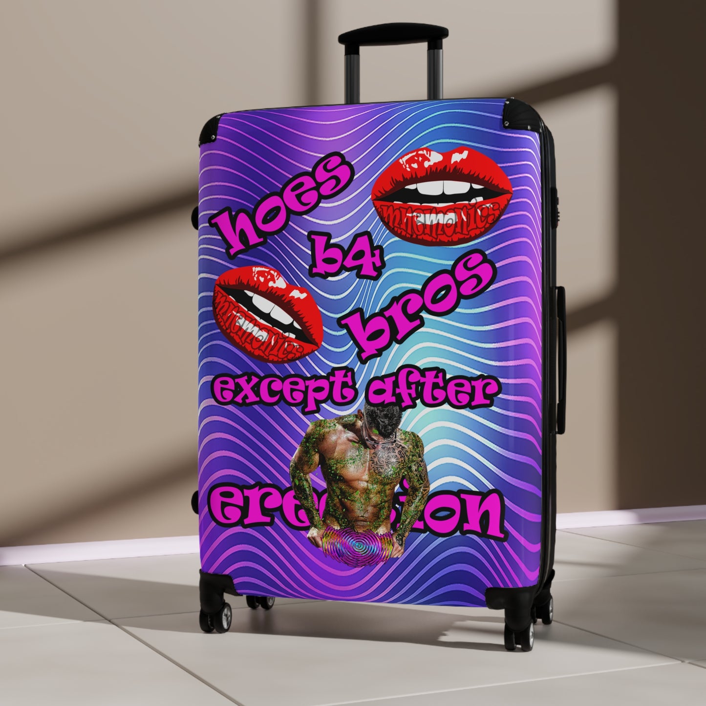 hoes b4 bros - Suitcase (purple wave)