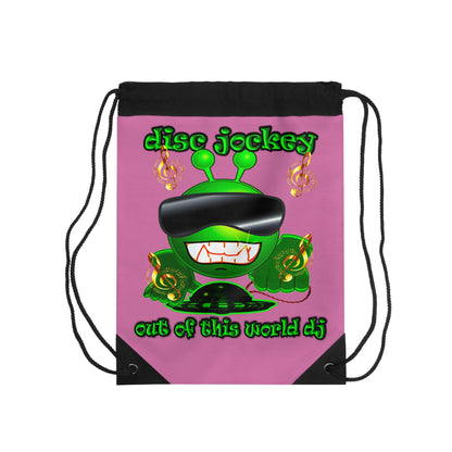 disc jockey - Drawstring Bag (light pink)