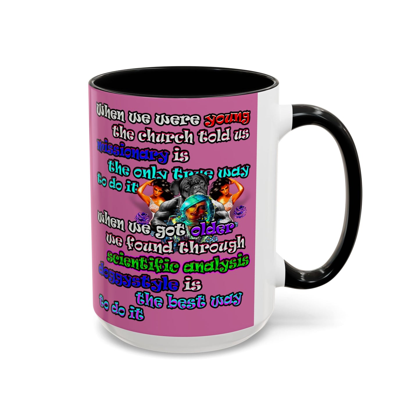 doggystyle - Accent Mug (light pink)