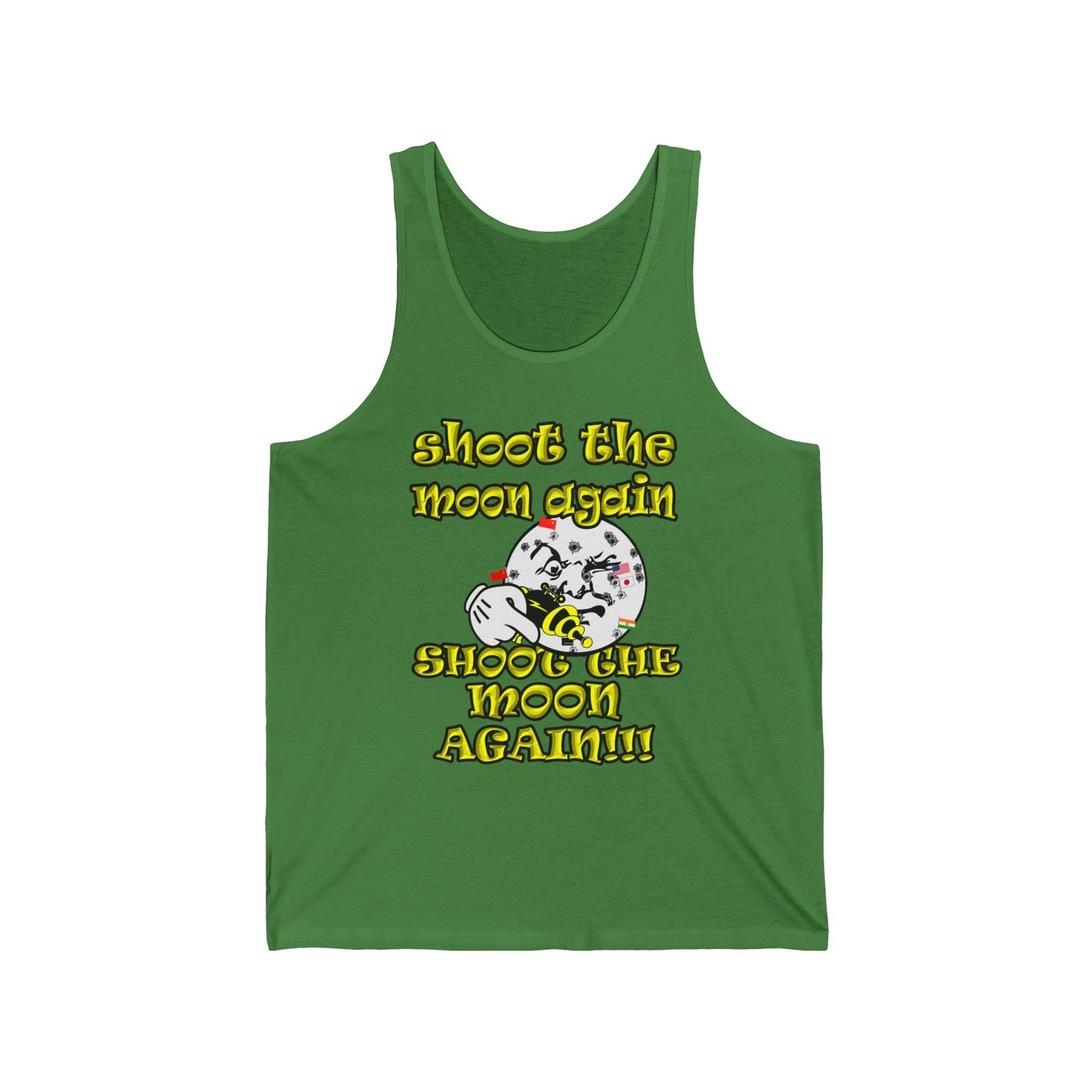 shoot the moon again - Unisex Jersey Tank