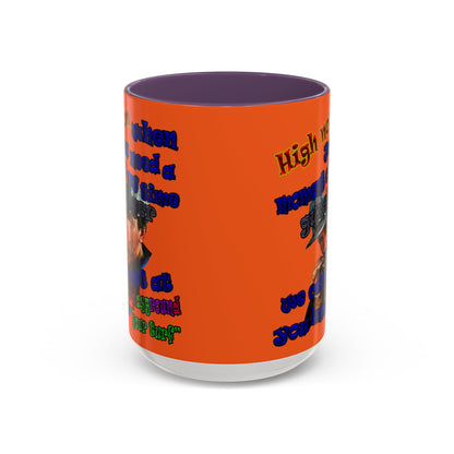 high noon - Accent Mug (orange)