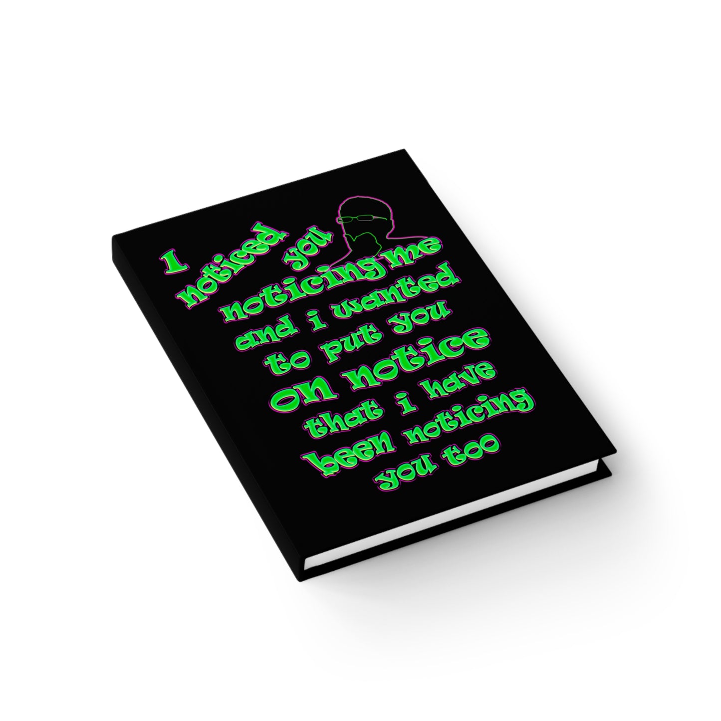noticed you noticing - journal-blank (black)