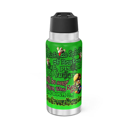 christmas spirits of boston - Gator Tumbler, 32oz  (logo green)