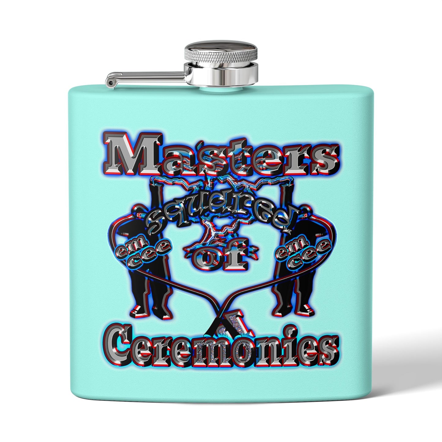 em cee squared - Stainless Steel Flask