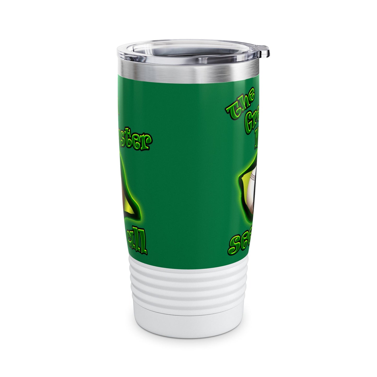 green monster - Ringneck Tumbler, 20oz (dark green)