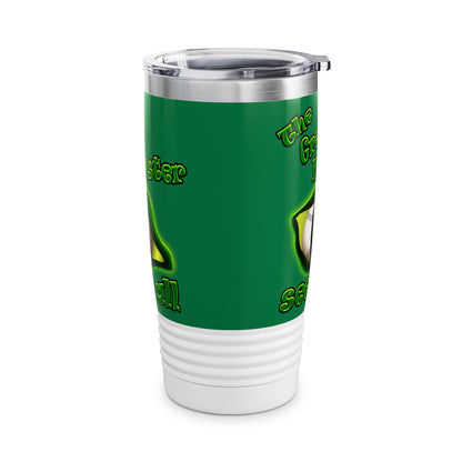 green monster - Ringneck Tumbler, 20oz (dark green)
