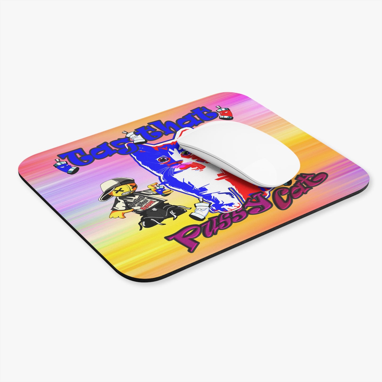 tag that - Mouse Pad (Rectangle) (color blur)