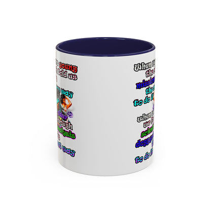 doggystyle - Accent Mug (white)