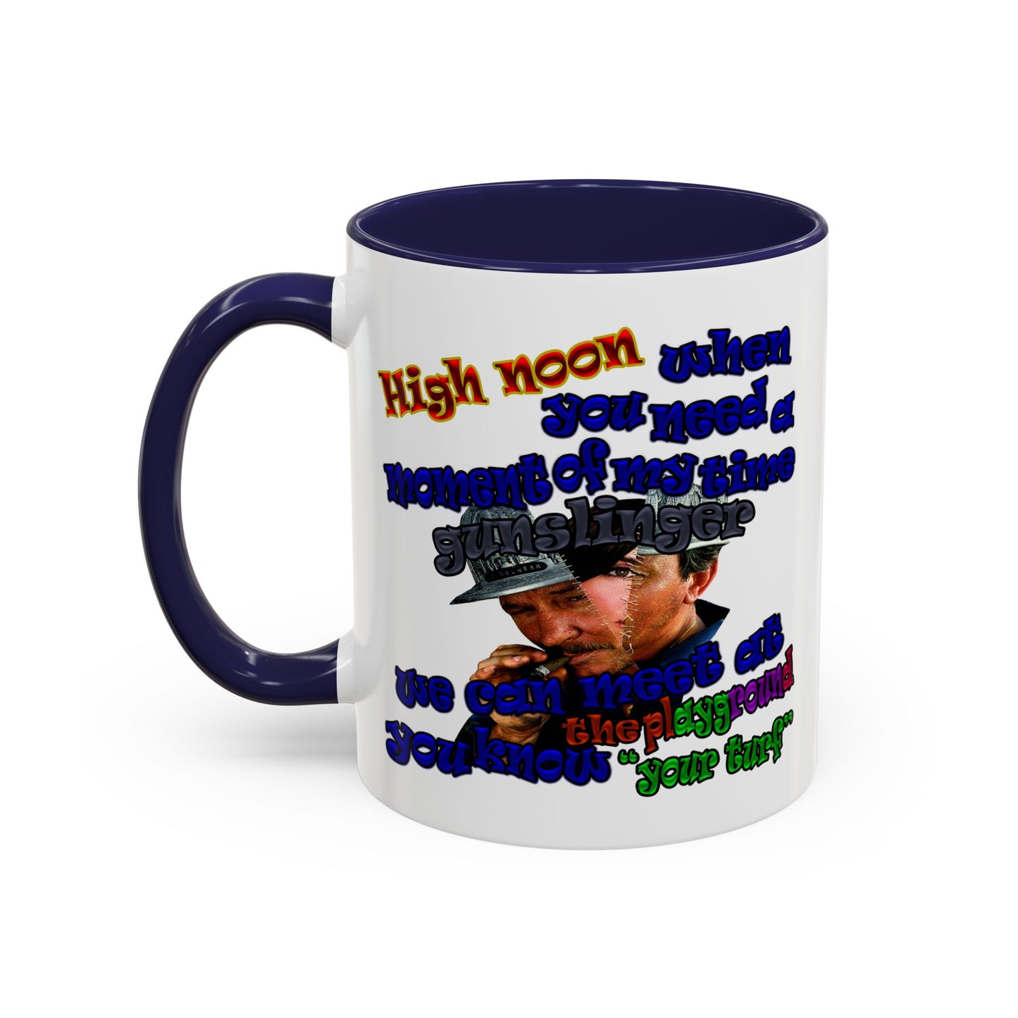 high noon - Accent Mug (white)