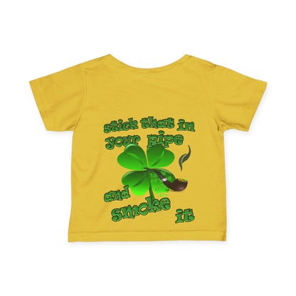 celtics logo - Infant Fine Jersey Tee