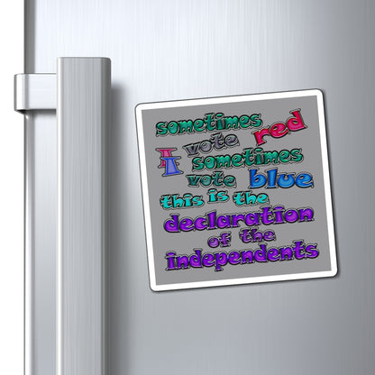 declaration of the independents - Magnets - (grey)