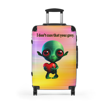 I don't care that your grey - Suitcase (color blur)