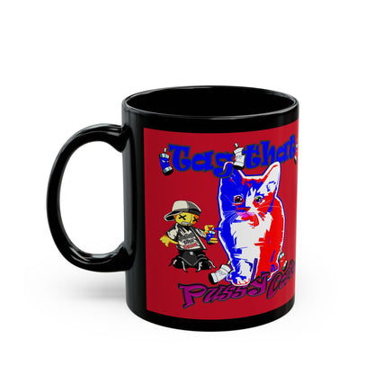 tag that - Black Mug (dark red)