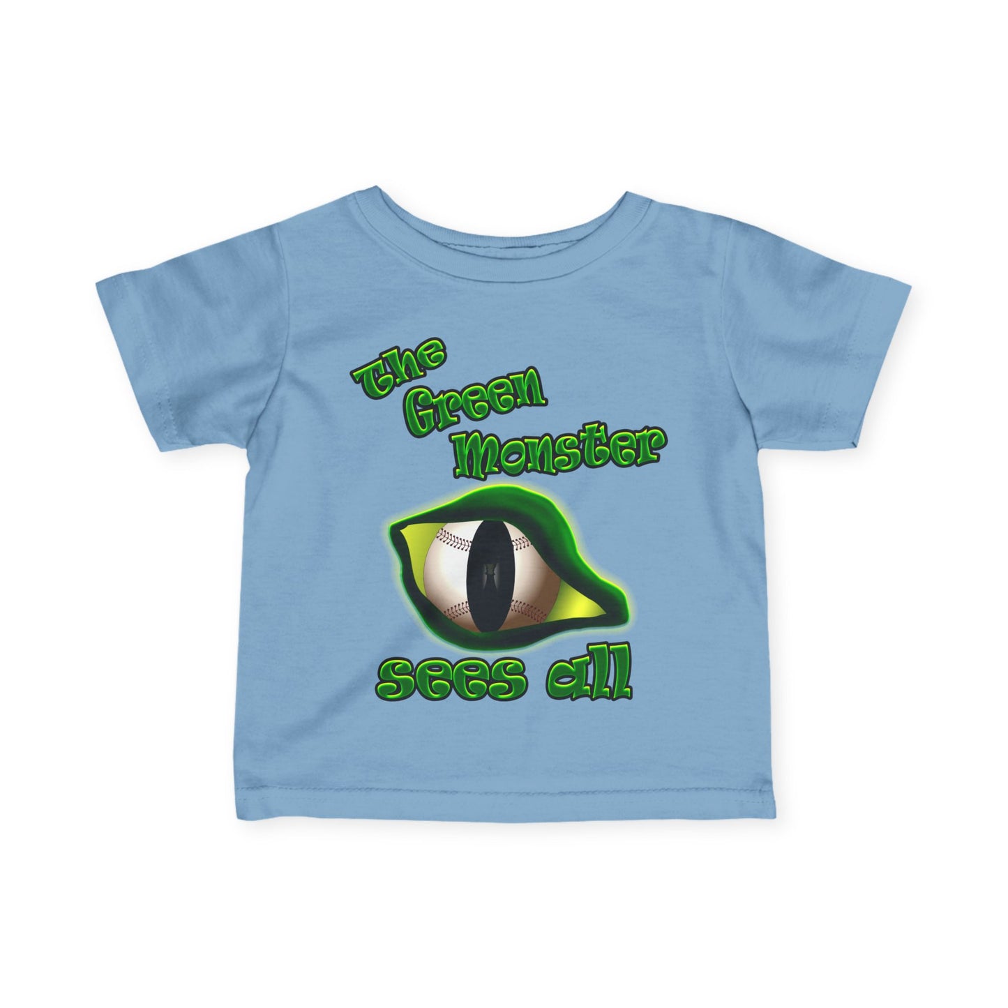 green monster - Infant Fine Jersey Tee