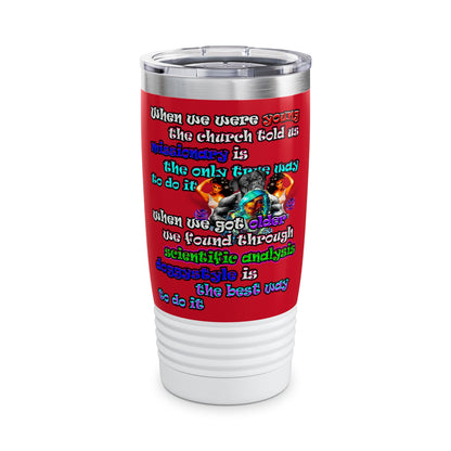 doggystyle - Ringneck Tumbler, 20oz (dark red)