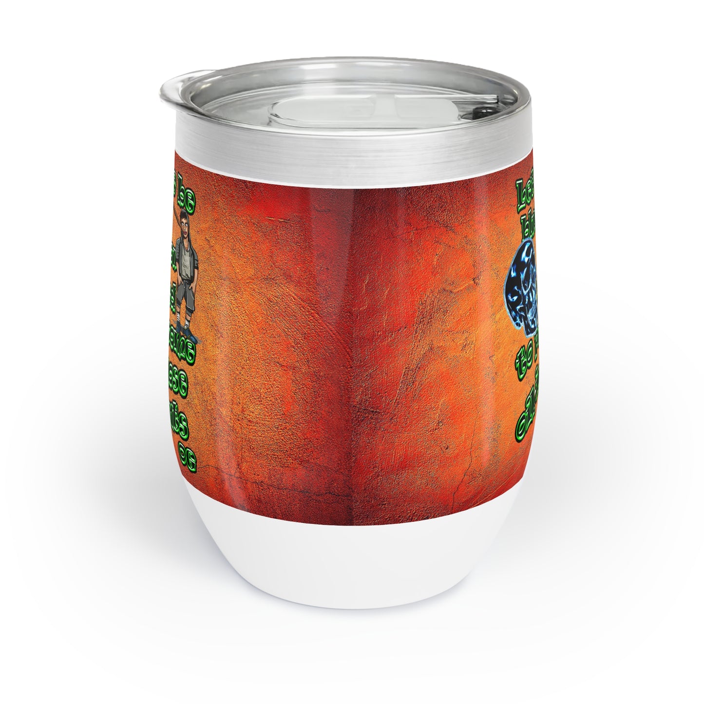 og - Chill Wine Tumbler (burnt orange)