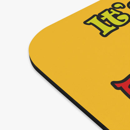 popping like popcorn - Mouse Pad (Rectangle) (yellow)