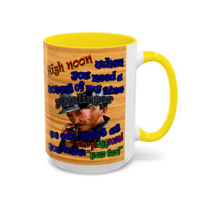 high noon - Accent Mug (butterscotch wood finish)