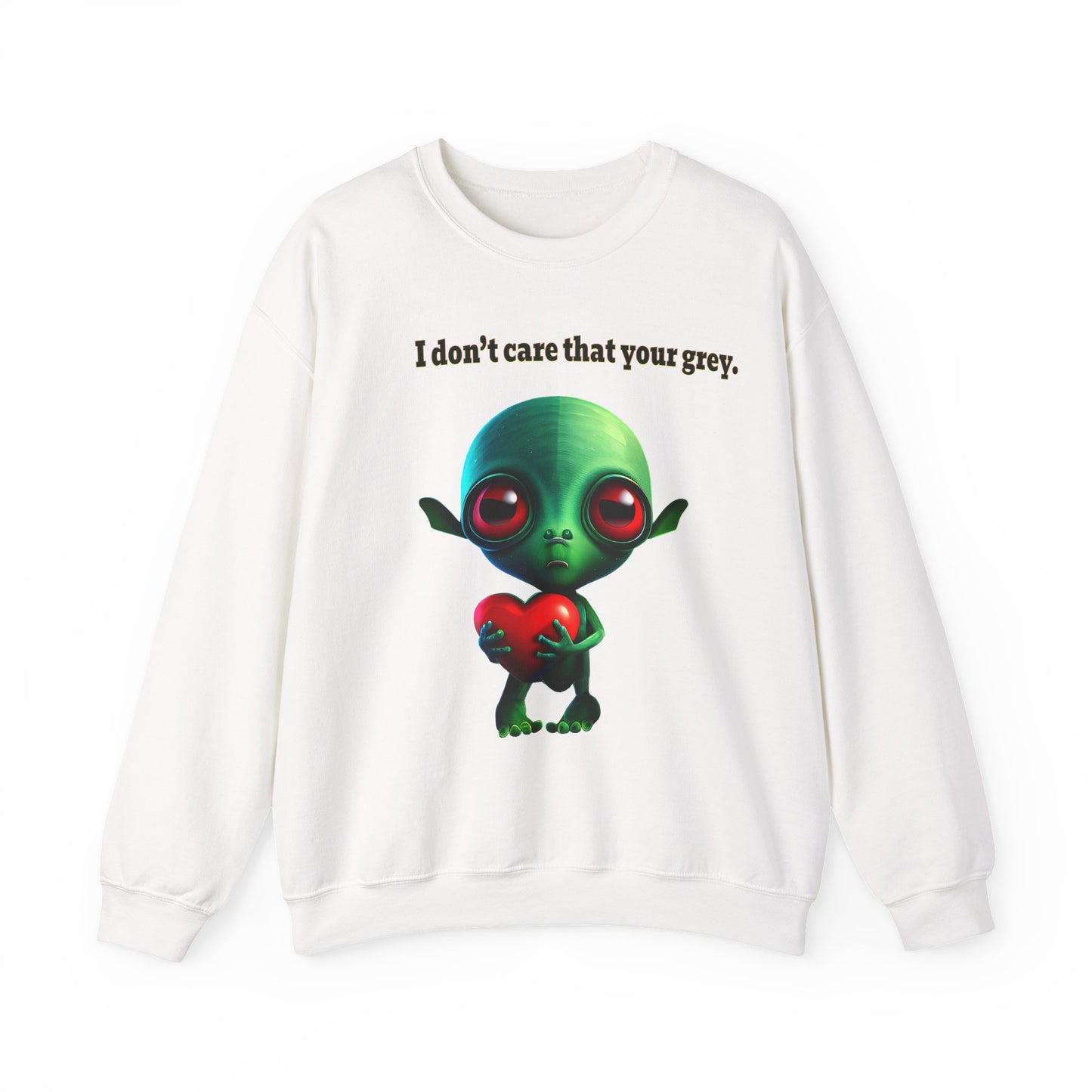 I don't care that your grey - Unisex Heavy Blend™ Crewneck Sweatshirt