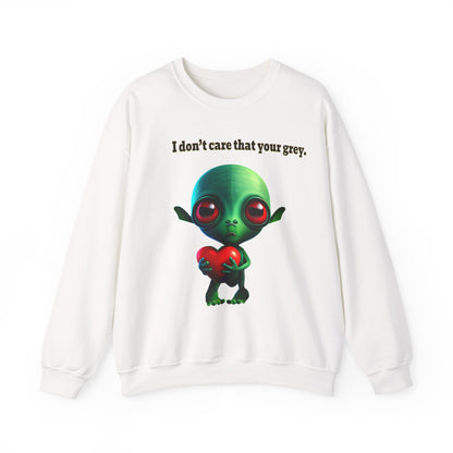 I don't care that your grey - Unisex Heavy Blend™ Crewneck Sweatshirt