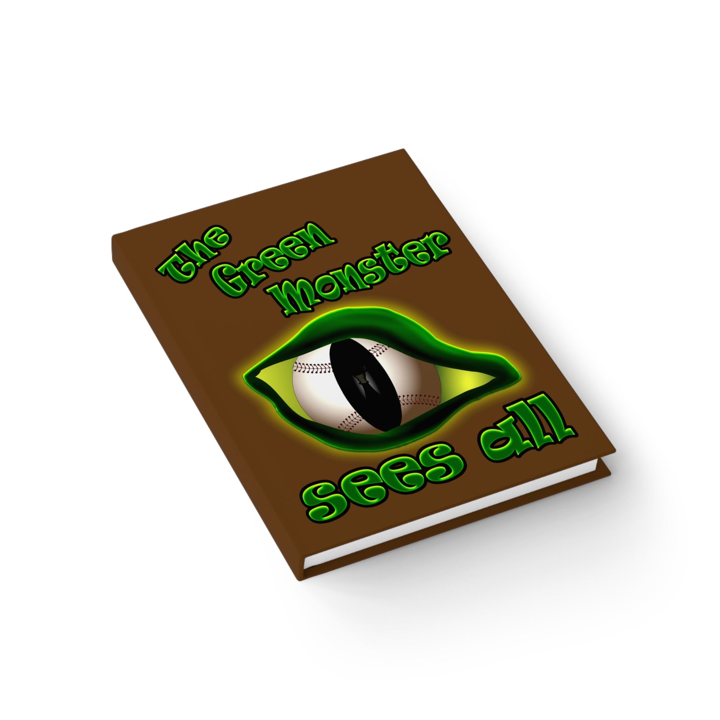 green monster - journal-blank (brown)